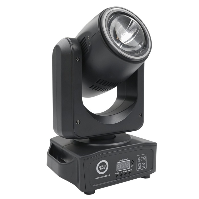 Light4Me Twin Halo Beam - Głowa ruchoma Beam z efektem ring