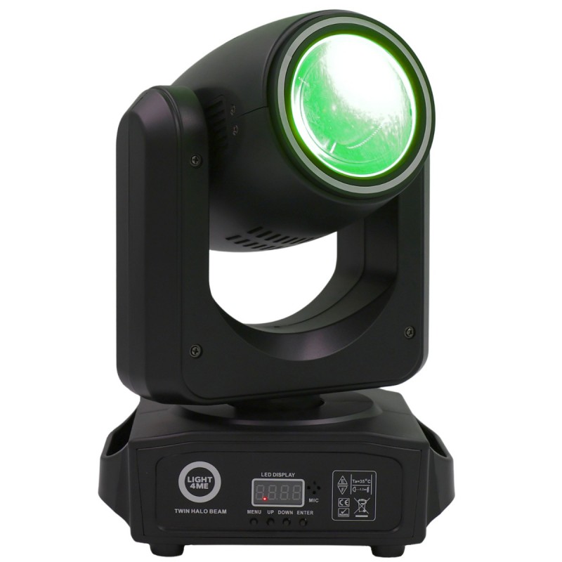 Light4Me Twin Halo Beam - Głowa ruchoma Beam z efektem ring