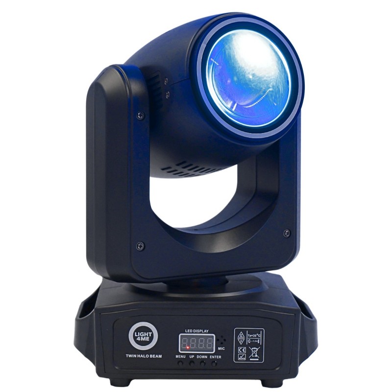 Light4Me Twin Halo Beam - Głowa ruchoma Beam z efektem ring