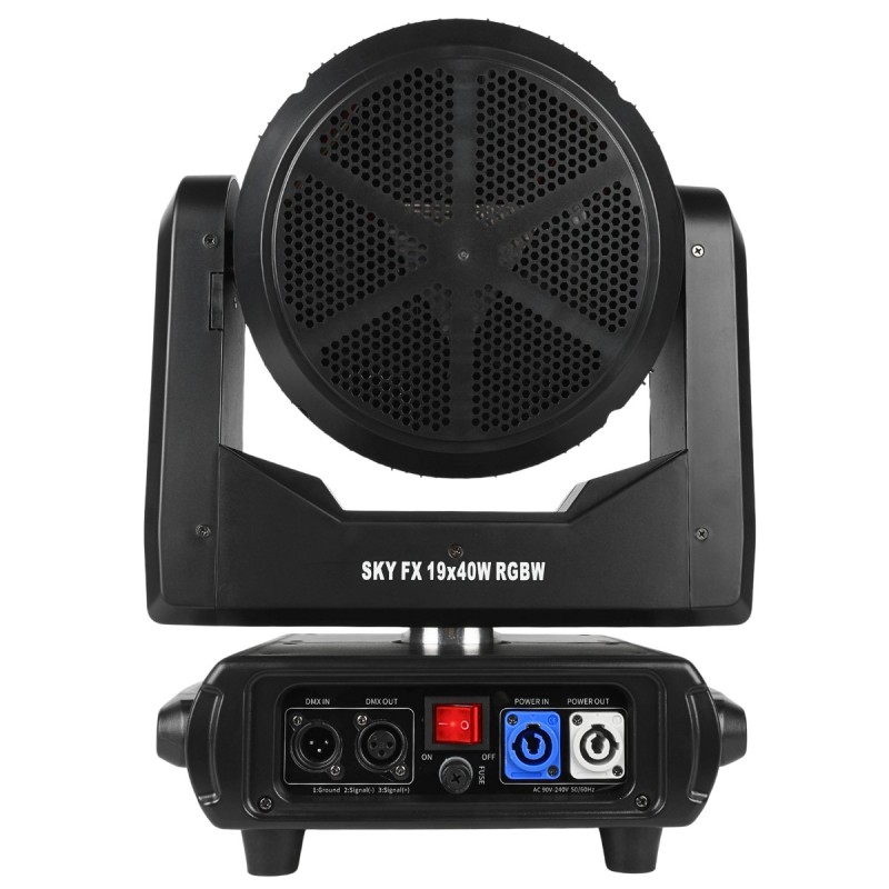 Light4Me Sky FX 19x40W RGBW - Głowa ruchoma Wash