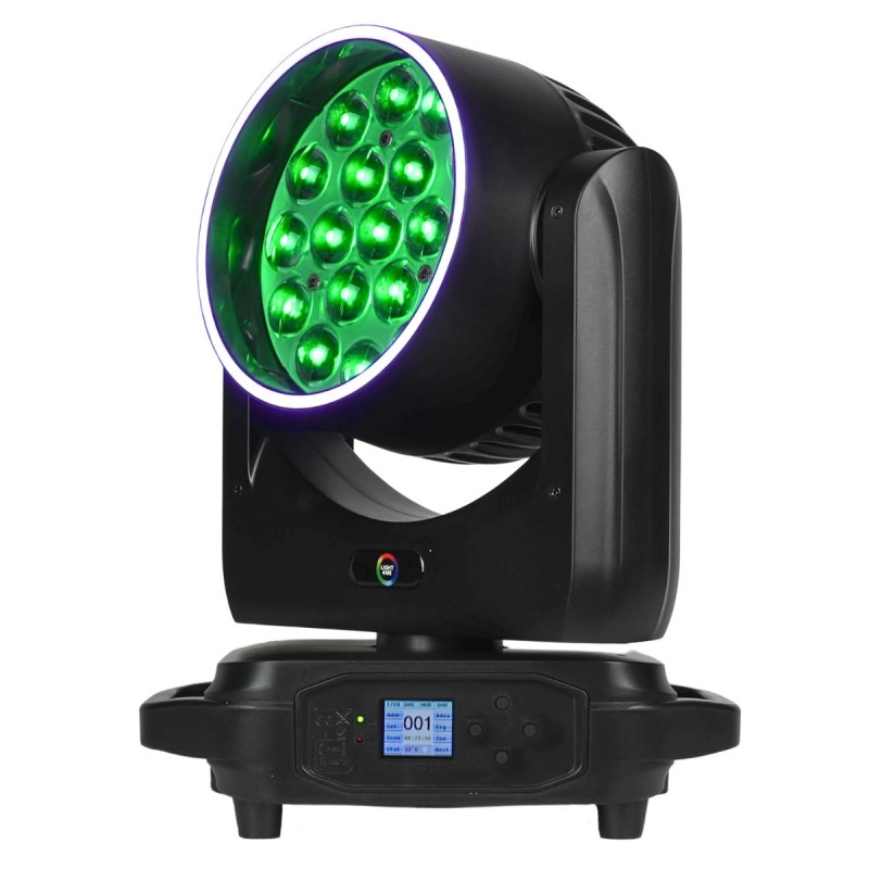 Light4Me Sky Wash 19x15W RGBW - Głowa ruchoma Wash z efektem ring