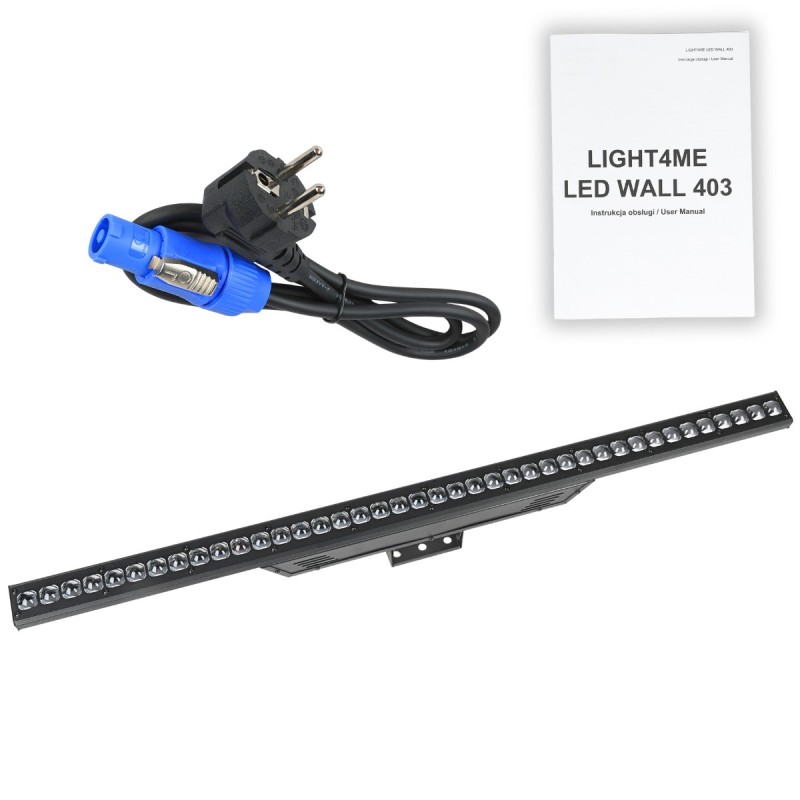 Light4Me Led Wall 403 - Listwa oświetleniowa LED bar