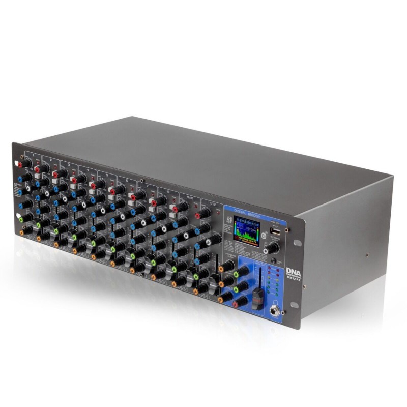 DNA RM12 FX - Mikser analogowy Bluetooth DSP
