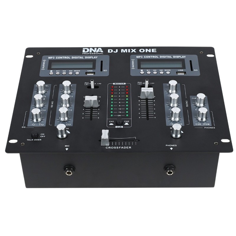DNA DJ Mix One - Mikser analogowy z Bluetooth, USB i SD