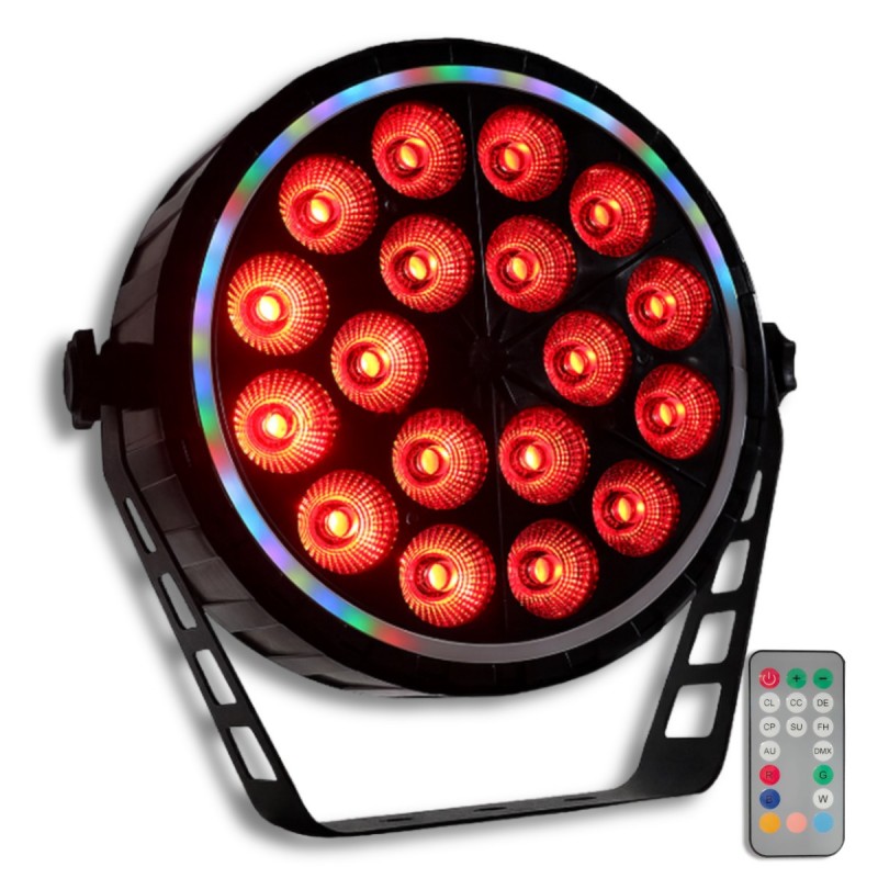 Light4Me Ring Par 18 RGBW - Reflektor sceniczny PAR
