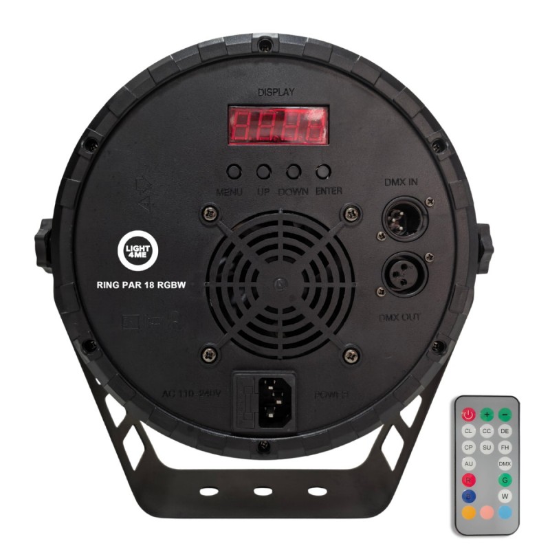 Light4Me Ring Par 18 RGBW - Reflektor sceniczny PAR