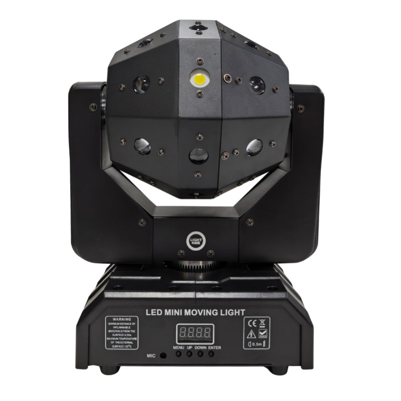 Light4Me Atlas - Ruchomy multiefekt świetlny 4w1