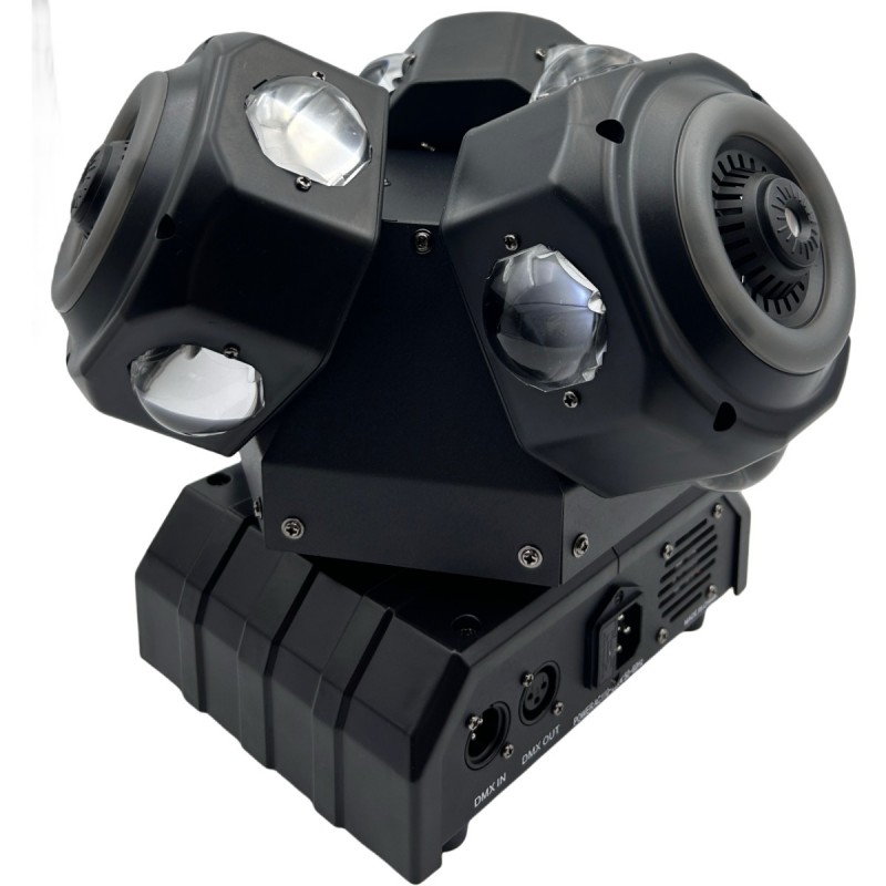 Light4Me Sid Pro - Ruchomy multiefekt świetlny 5w1