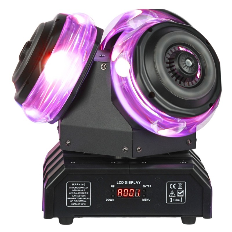 Light4Me Sid Pro - Ruchomy multiefekt świetlny 5w1