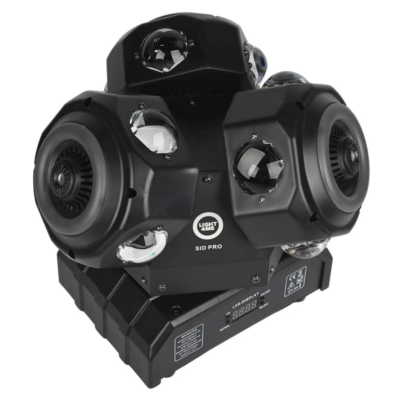 Light4Me Sid Pro - Ruchomy multiefekt świetlny 5w1