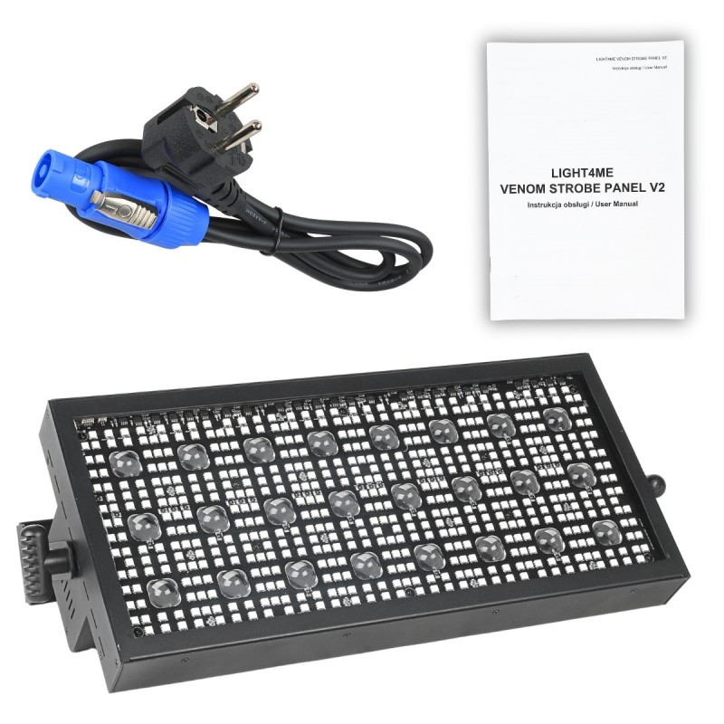 Light4Me Venom Strobe Panel V2 - Stroboskop sceniczny LED