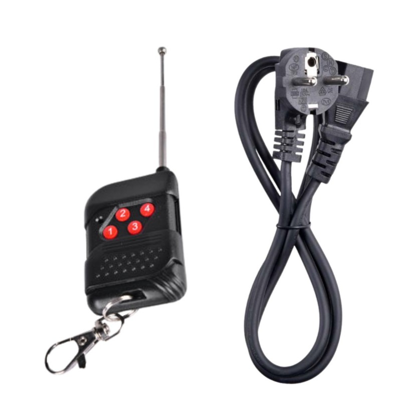 Light4Me Faze 500W - Wytwornica dymu DMX z pilotem bezprzewodowym