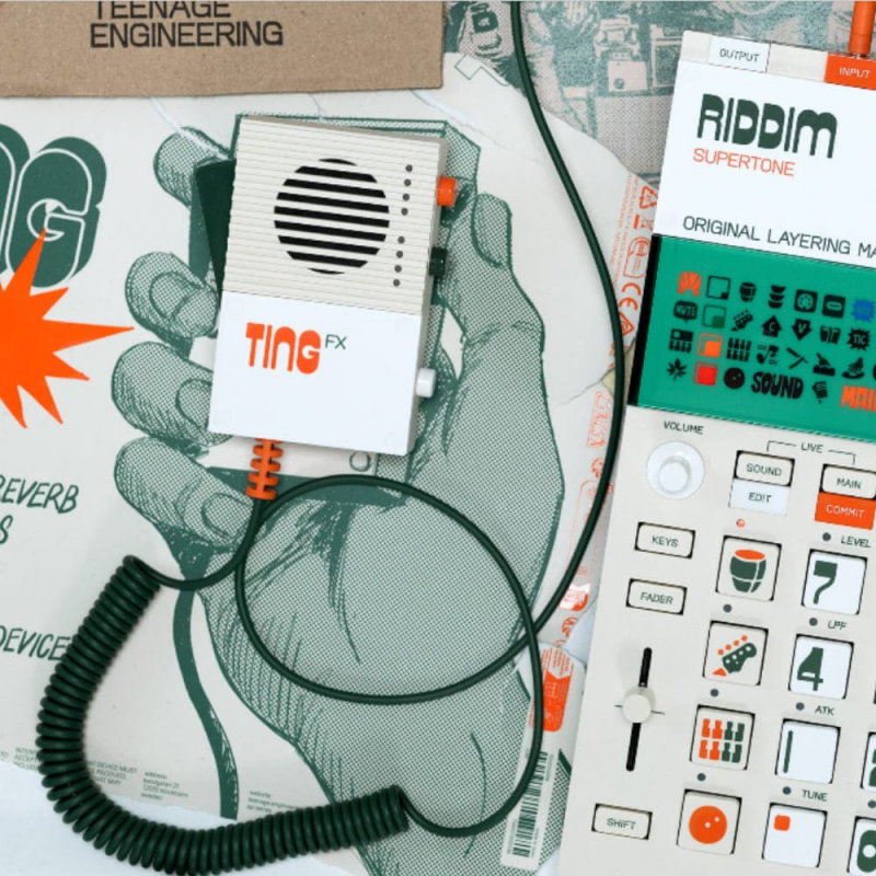 Teenage Engineering EEP-40 + EP-2350 Sampler sekwencer + mikrofon - 9 - Samplery, Grooveboxy - Teenage Engineering EP-40 Riddim 