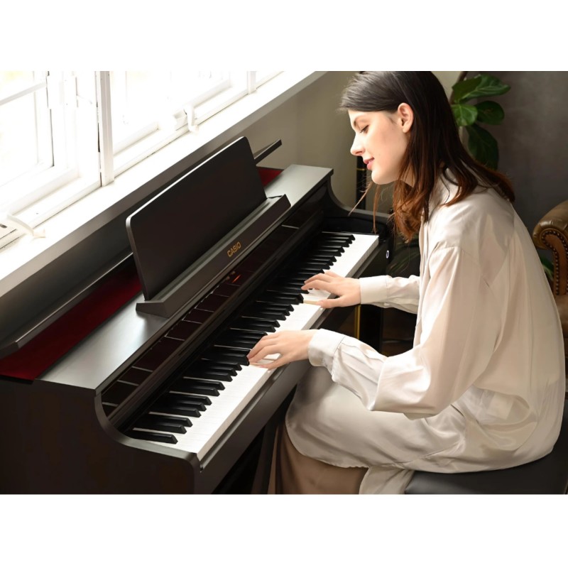 Casio AP-750 BN - Pianino Cyfrowe - 3 - Pianina cyfrowe - Odkryj na nowo urok fortepianu, rozbrzmiewając echami tradycji Stworzo