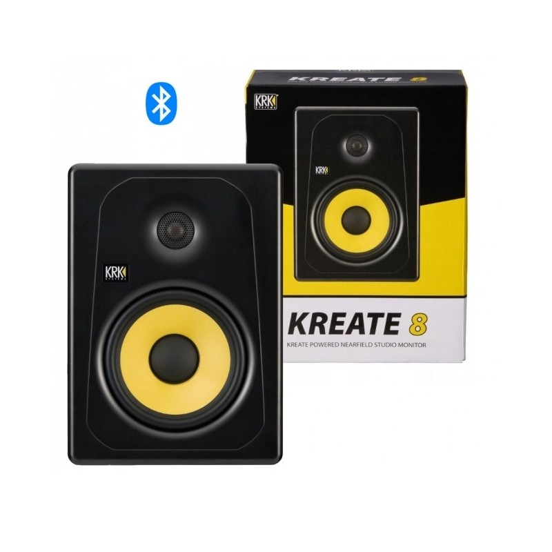 KRK Kreate 8 - Monitor studyjny - 1 - Monitory studyjne - KRK Kreate to seria monitorów studyjnych stworzonych z myślą o wymagaj