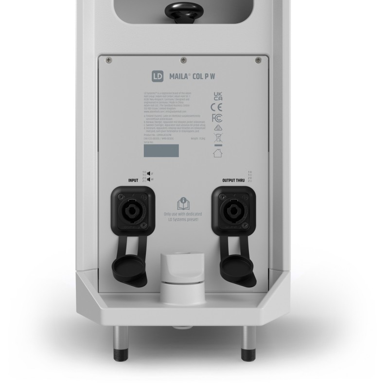 LD Systems MAILA COL P W - 4 pasywne kolumny głośnikowe 6,5"