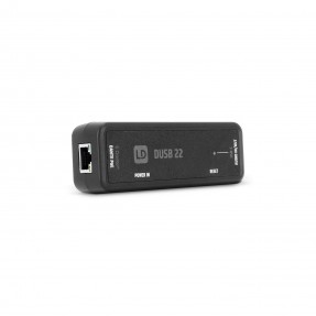LD Systems D USB 22 - Adapter audio 2 × 2 Dante USB-C