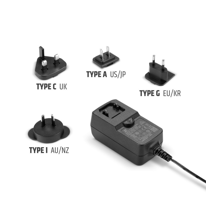 LD Systems MX AV 44 - Matrycowy przełącznik 4K HDMI 4 × 4 z Web GUI, TCP/IP i sterowaniem IR