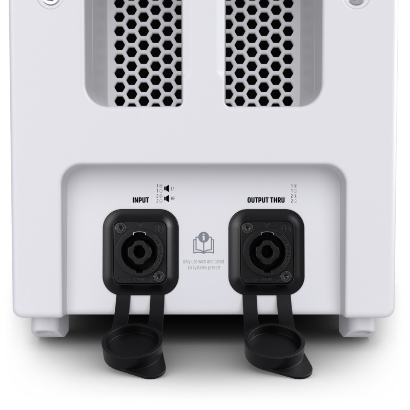 LD Systems MAILA SAT X W - Pasywny głośnik do użytku jako nearfill lub satelita kolumnowy