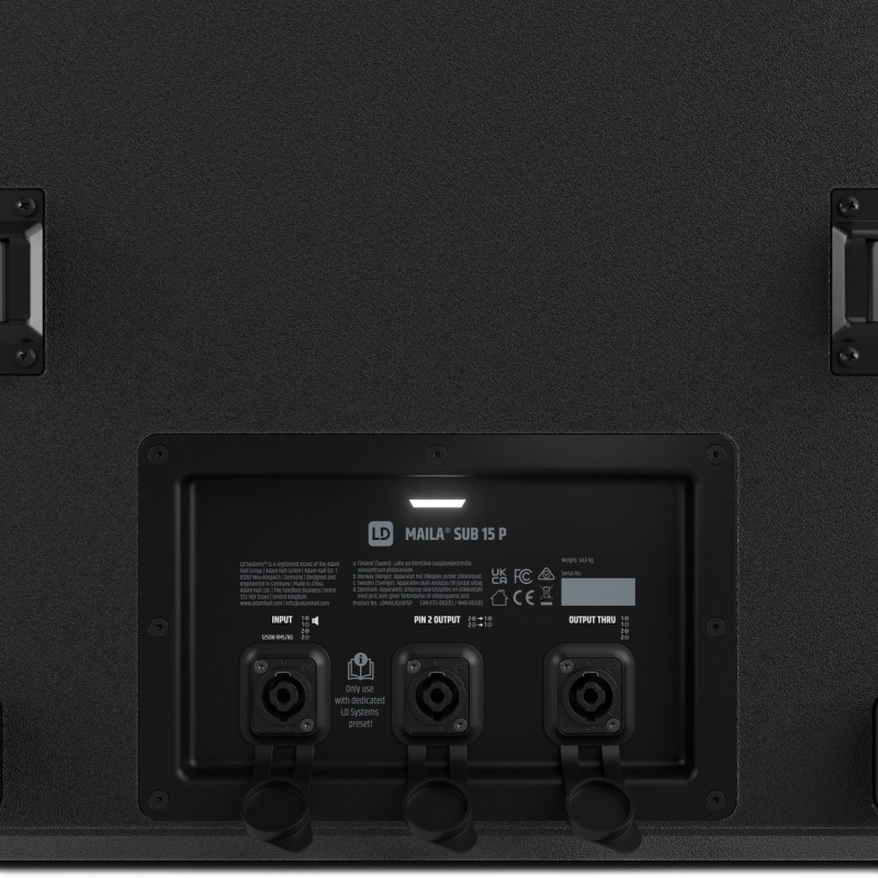 LD Systems MAILA SUB 15 P - Pasywny subwoofer PA 15" z bass reflex