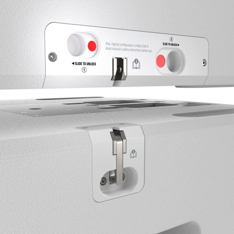 LD Systems MAILA SUB 15 F P W - Pasywny subwoofer PA 15"z bass reflex