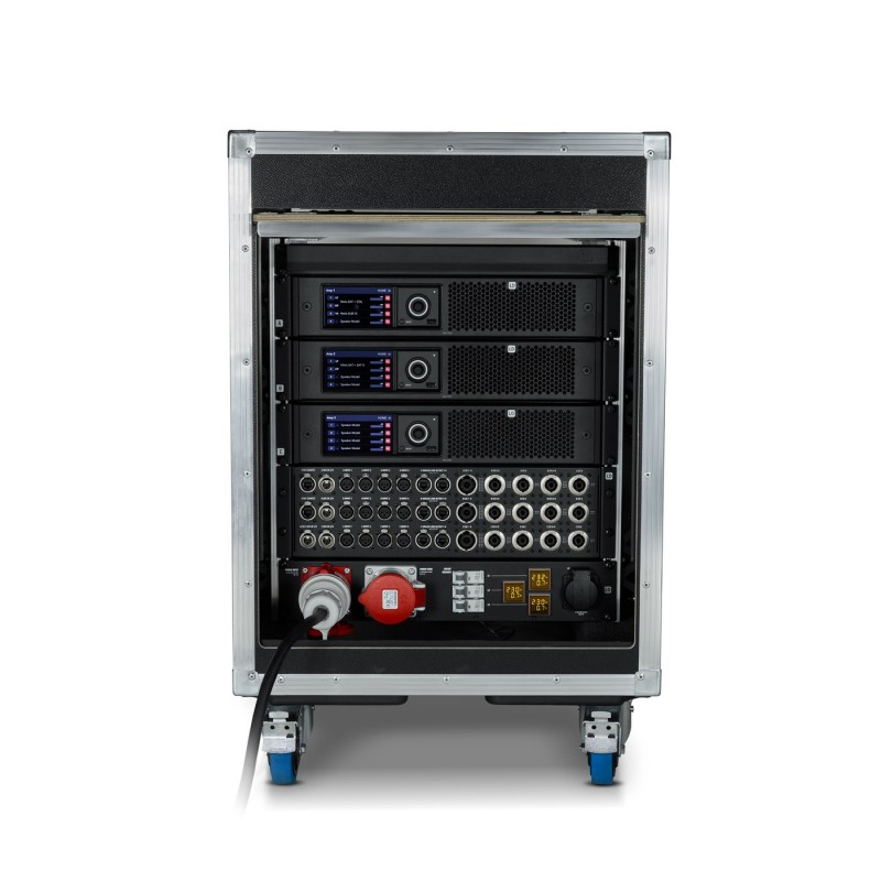 LD Systems ADA 12K4 TOURING RACK - System wzmacniaczy w obudowie typu rack