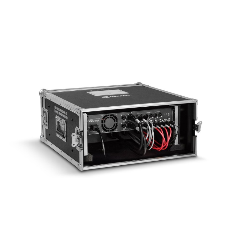 LD Systems ADA 12K4 SINGLE RACK - System wzmacniaczy w obudowie typu rack