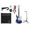 Gitara elektryczna Yamaha Pacifica 112V UB + wzmacniacz 15W + kabel  w zestawie
