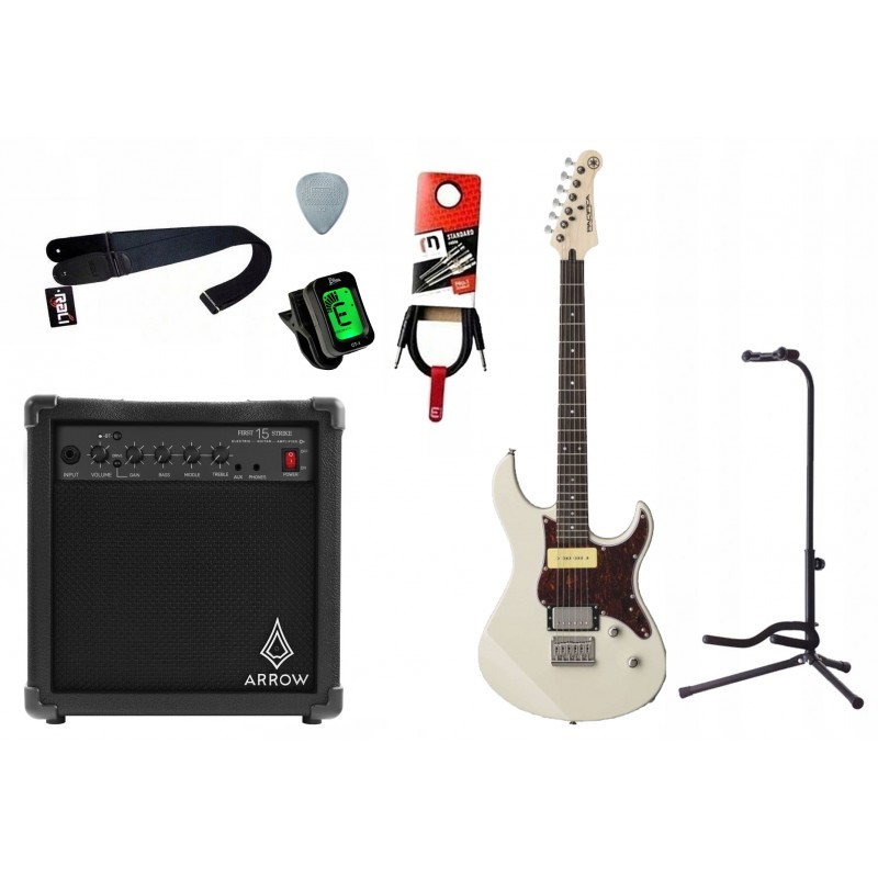 Gitara elektryczna Yamaha Pacifica 311H VW + wzmacniacz 15W + kabel  w zestawie