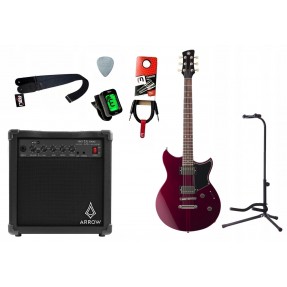 Gitara elektryczna Yamaha Revstar RSE20 RCP + wzmacniacz 15W + kabel  w zestawie