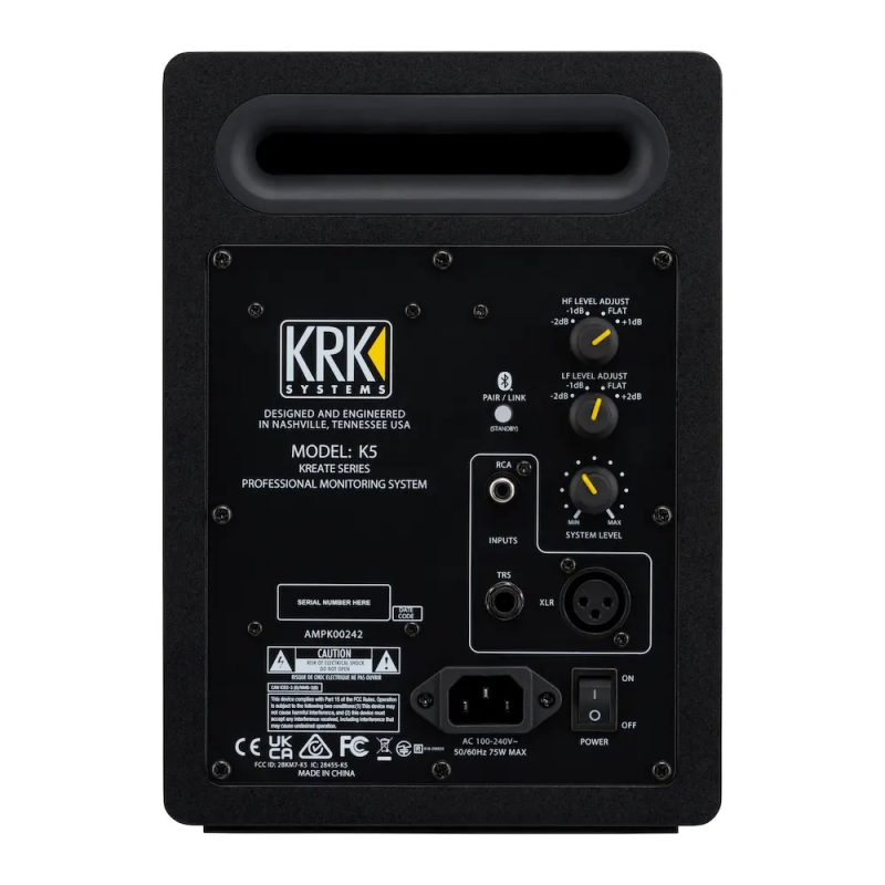 KRK Kreate 5 Pair Scarlett Monitory studyjne aktywne para 5 cali czerwone