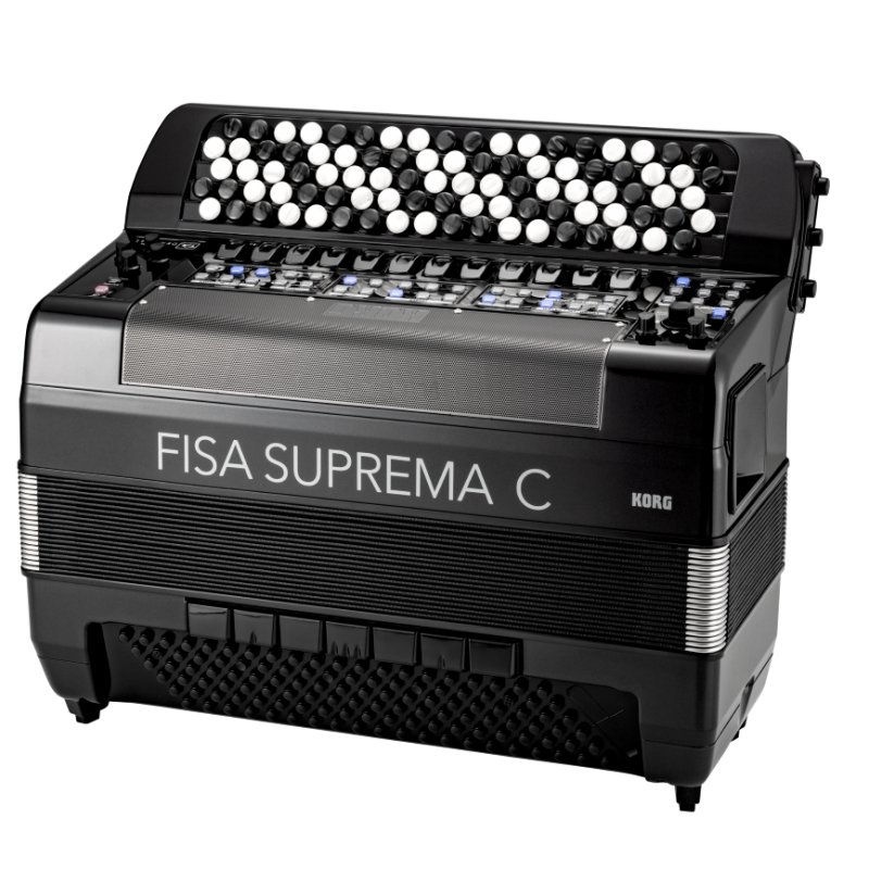 KORG FISA SUPREMA C BMBK, Compact Model, 92 przyciski, 120 basów - Akordeon Cyfrowy - 2 - Akordeony cyfrowe - Rewolucyjny cyfrow