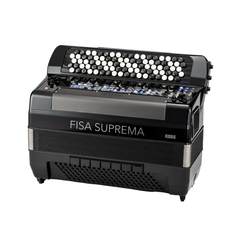 Korg FISA Suprema BMBK 92 przyciski, 120 basów - Akordeon cyfrowy guzikowy - 2 - Akordeony cyfrowe - Korg FISA Suprema 92 - Akor