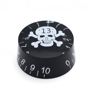 Kera Audio GLP0110 Czarny/Biały - Gałka do gitary