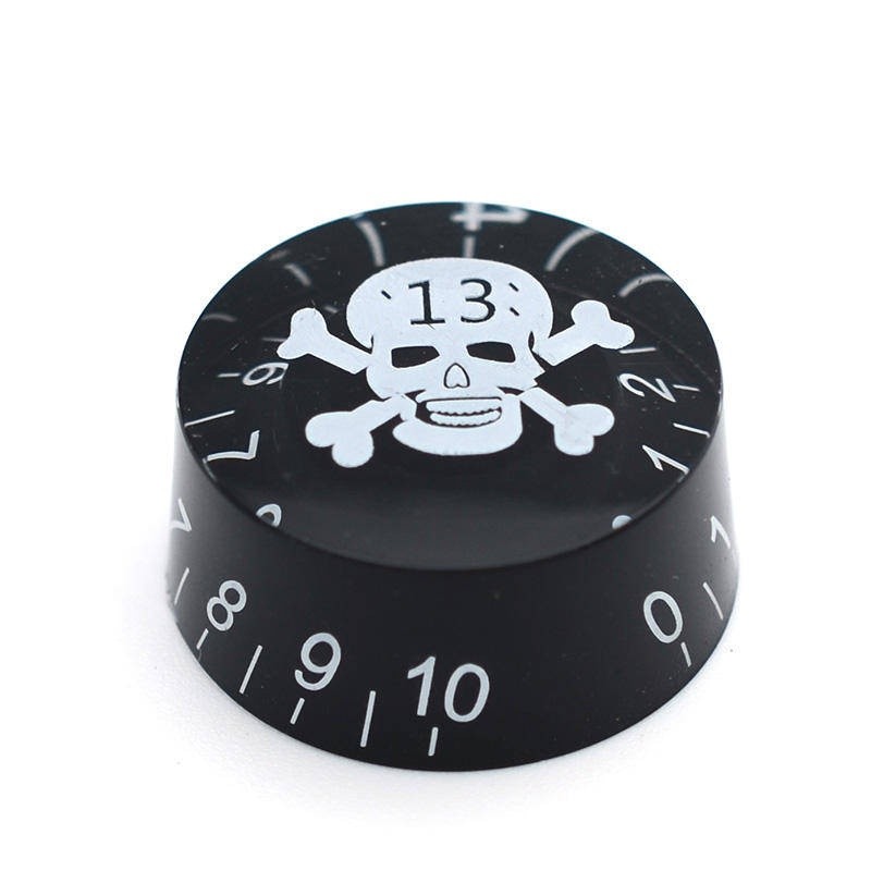 Kera Audio GLP0110 Czarny/Biały - Gałka do gitary