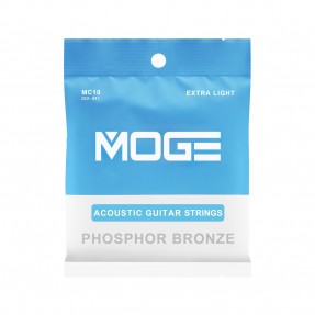 Moge MC10 - Struny do gitary akustycznej .010 - .047