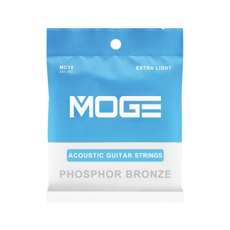 Moge MC10 - Struny do gitary akustycznej .010 - .047