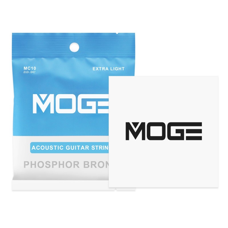 Moge MC10 - Struny do gitary akustycznej .010 - .047