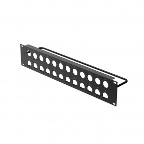 Kera Audio 2U-24D - Patch panel Rack 19" 2U na 24 gniazd typu D