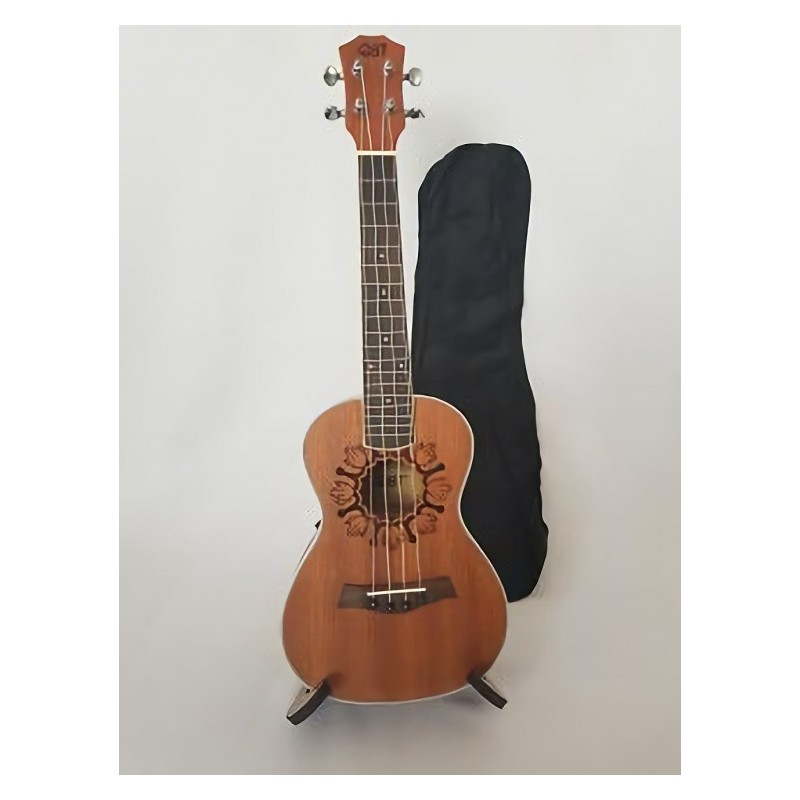 QBT U23Q Brąz Tulipan - ukulele koncertowe
