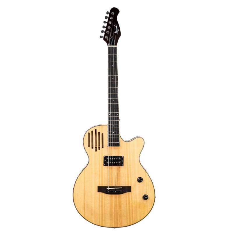 Kazuki SA-40-NA - Gitara elektryczna hybrydowa
