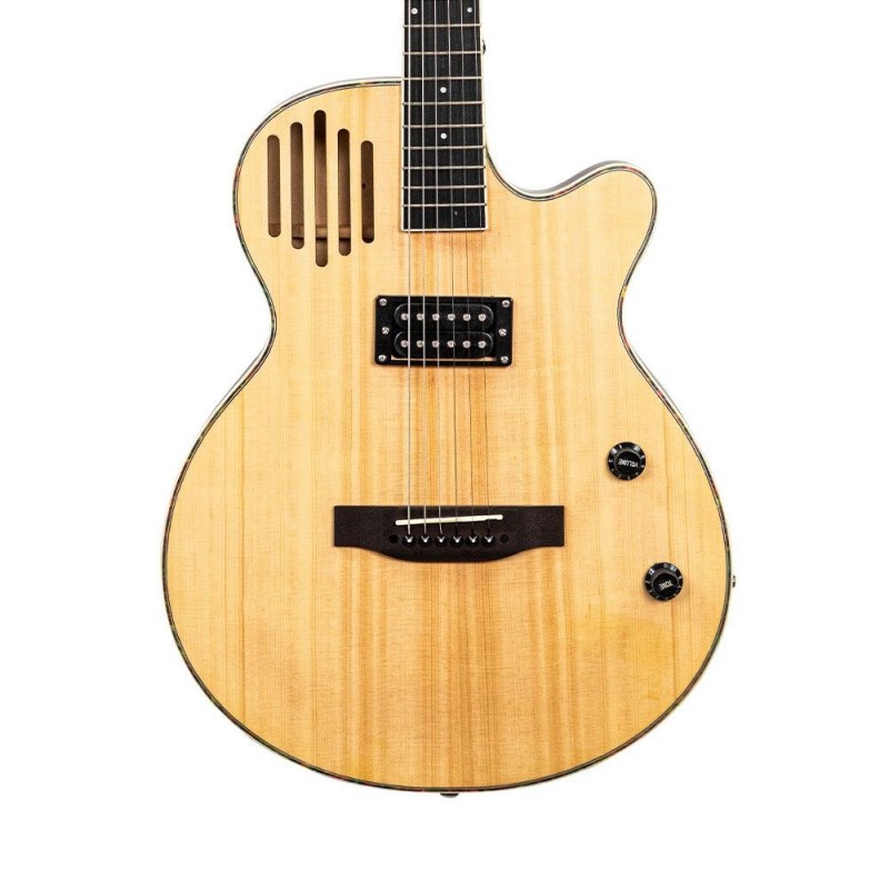 Kazuki SA-40-NA - Gitara elektryczna hybrydowa