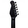 Kazuki SA-40-BK - Gitara elektryczna hybrydowa