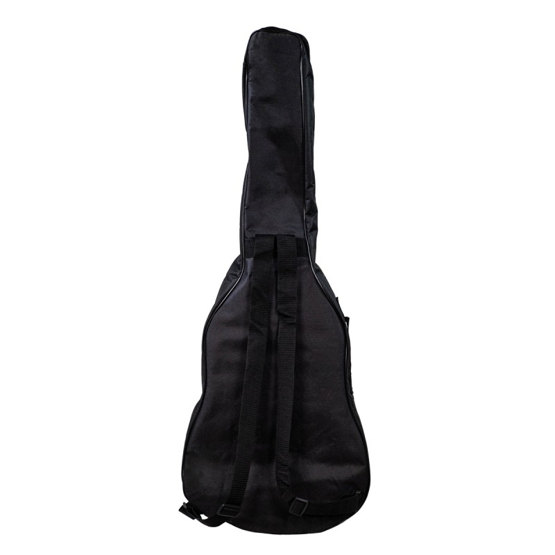 Kazuki AKZ-ED-PMR36-BK - Gitara akustyczna z pokrowcem