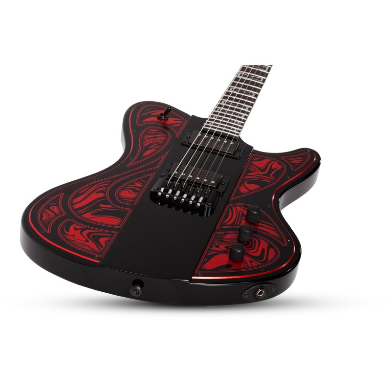 Schecter SC926 Ultra Pryzm Mercury Rose - Gitara elektryczna