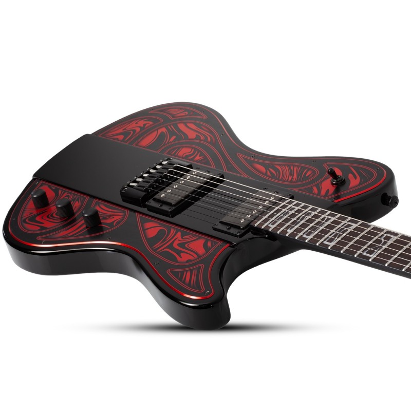 Schecter SC926 Ultra Pryzm Mercury Rose - Gitara elektryczna