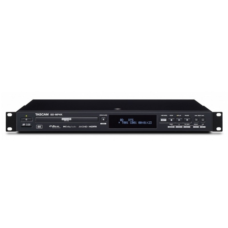Tascam BD-MP4K - odtwarzacz Blu-Ray 4K