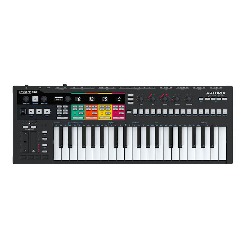 Arturia KeyStep PRO Black - klawiatura sterująca MIDI USB - 1 - Klawiatury sterujące - Odkryj nowe możliwości tworzenia muzyki z