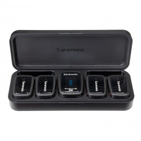Saramonic Blink500 ProX B8 (RX + TX + TX + TX + TX) - Zestaw do bezprzewodowej transmisji dźwięku