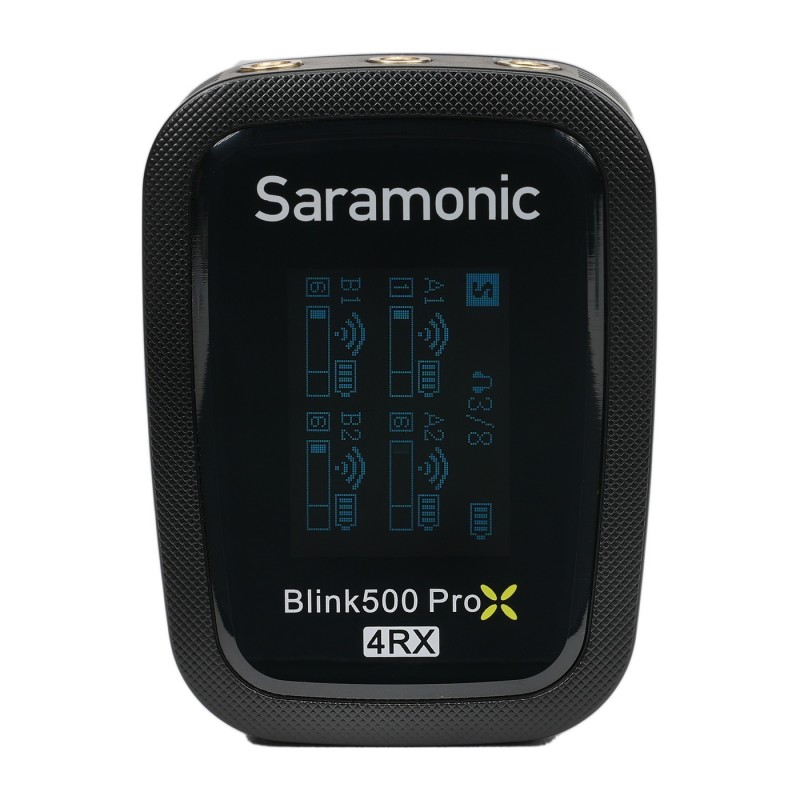 Saramonic Blink500 ProX B8 (RX + TX + TX + TX + TX) - Zestaw do bezprzewodowej transmisji dźwięku